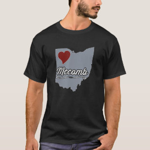 McComb Ohio OH City Staat USA Niedlich Souvenir T-Shirt