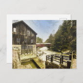 MCCONNELLS MILL STAAT PARK - PENNSYLVANIA USA POSTKARTE (Vorne/Hinten)