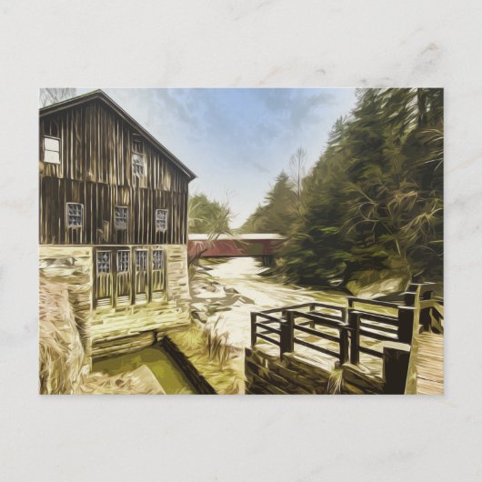 MCCONNELLS MILL STAAT PARK - PENNSYLVANIA USA POSTKARTE (Vorderseite)