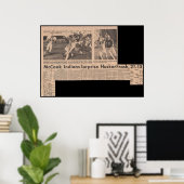 McCook JC gewinnt 1969 21-13 über Nebraska Frosh Poster (Heimbüro)