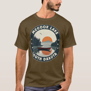 McCook Lake South Dakota Sunset T-Shirt