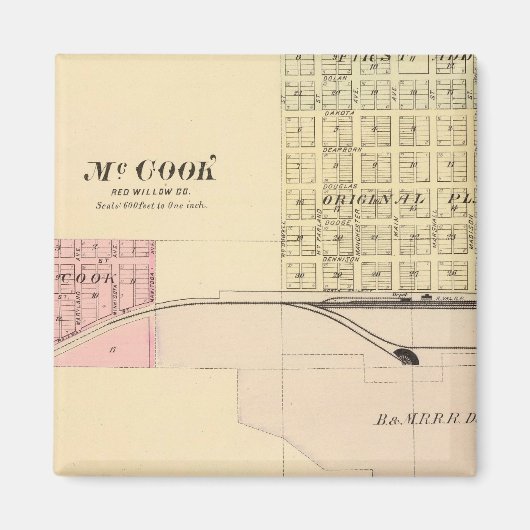 McCook, Nebraska Magnet (Vorne)