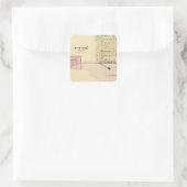 McCook, Nebraska Quadratischer Aufkleber (Tasche)
