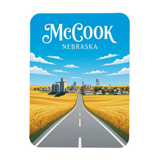 McCook USA Magnet (Vertikal)