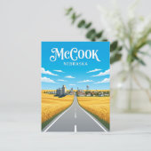 McCook USA Postkarte (Stehend Vorderseite)