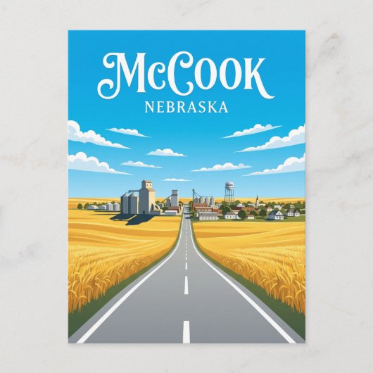 McCook USA Postkarte (Vorderseite)