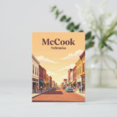 McCook USA Postkarte (Stehend Vorderseite)