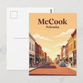 McCook USA Postkarte (Vorne/Hinten)
