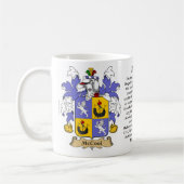 McCool Familien-Wappen Kaffeetasse (Links)