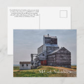 McCord Grain Elevator Post Card Postkarte (Vorne/Hinten)