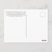 McCord Grain Elevator Post Card Postkarte (Rückseite)