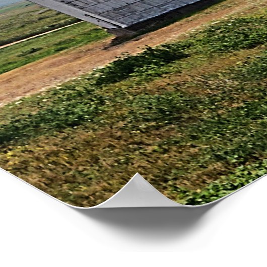 McCord Grain Elevator Poster Print (Ecke)