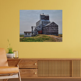 McCord Grain Elevator Poster Print