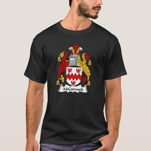 McCormack Coat of Arms McCormack Familienwappen T-Shirt (Vorderseite)