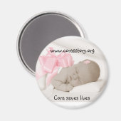 McCormick 8240 S IG, Cora rette Leben, www.co.. Magnet (Vorderseite/Rückseite)