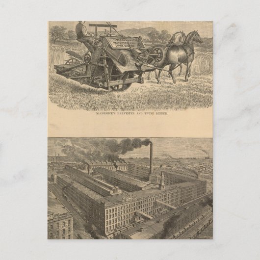 McCormick Company, Chicago, Illinois Postkarte (Vorderseite)