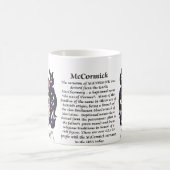 McCormick Familien-Wappen Tasse (Mittel)