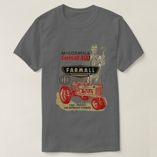 McCormick Tractors 400 Modell T-Shirt (Design vorne)