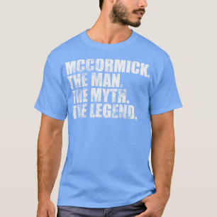 MccormickMccormick Familienname McCormick Nachname T-Shirt