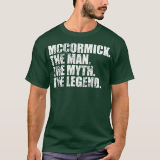 MccormickMccormick Familienname McCormick Nachname T-Shirt