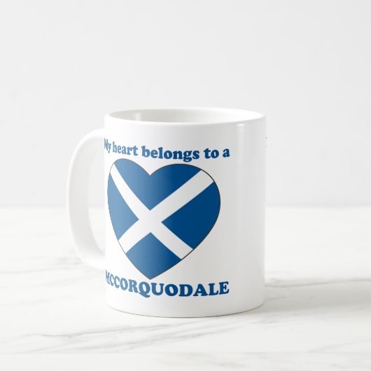 Mccorquodale Kaffeetasse (Vorderseite Links)