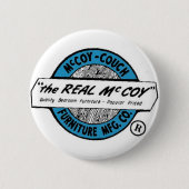 McCoy-Couch-Möbel MFG. CO Button (Vorderseite)