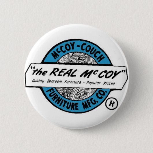 McCoy-Couch-Möbel MFG. CO Button (Vorderseite)