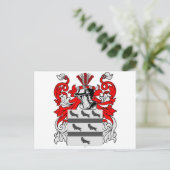 McCoy-Wappen Postkarte (Stehend Vorderseite)