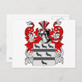 McCoy-Wappen Postkarte (Vorne/Hinten)