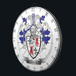 McCracken Familienwappen-Wappen Dartscheibe<br><div class="desc">McCracken Familienwappen und Scottish McCracken Wappen. Für Männer mit dem McCracken Familiennamen und für Frauen mit den McCracken Nachnamen. Klicken Sie "McCracken Familienwappen" an,  um alle unsere Entwürfe zu sehen,  den McCracken Familiennamen zu kennzeichnen.</div>