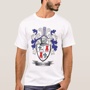 McCracken Familienwappen-Wappen T-Shirt
