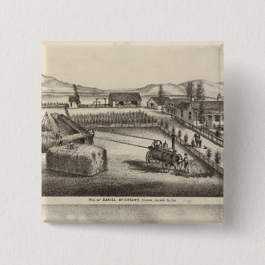 McCreary res, Newtown Landing Button (Vorderseite)