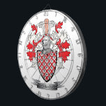 McCulloch Familienwappen-Wappen Dartscheibe<br><div class="desc">McCulloch Familienwappen und Scottish McCulloch Wappen. Für Männer mit dem McCulloch Familiennamen und für Frauen mit den McCulloch Nachnamen. Klicken Sie an unseren Speicher: "McCulloch Familienwappen",  zum aller unserer Entwürfe zu sehen,  den McCulloch Familiennamen zu kennzeichnen.</div>