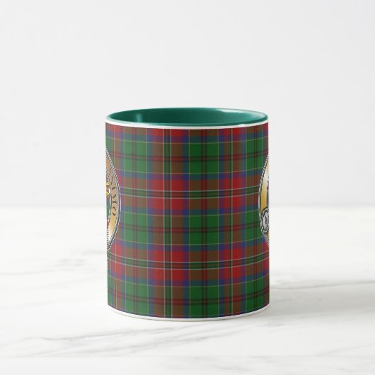 McCulloch Tartan & Abzeichen Tasse (Zentrum)