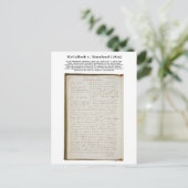 McCulloch v. Maryland, 17 U.S. 316 (1819) Postkarte (Stehend Vorderseite)