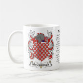 McCullough Familien-Wappen Tasse (Links)