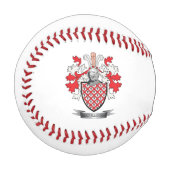 McCullough-Familienwappen-Wappen Baseball (Vorderseite Links)