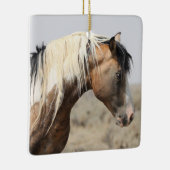 McCullough Peaks Reisende Wild Horse Keramik Ornam Keramikornament (Rechts)