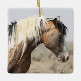 McCullough Peaks Reisende Wild Horse Keramik Ornam Keramikornament