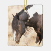 McCullough Peaks Washakie Wilde Pferde Keramik Orn Keramikornament (Links)