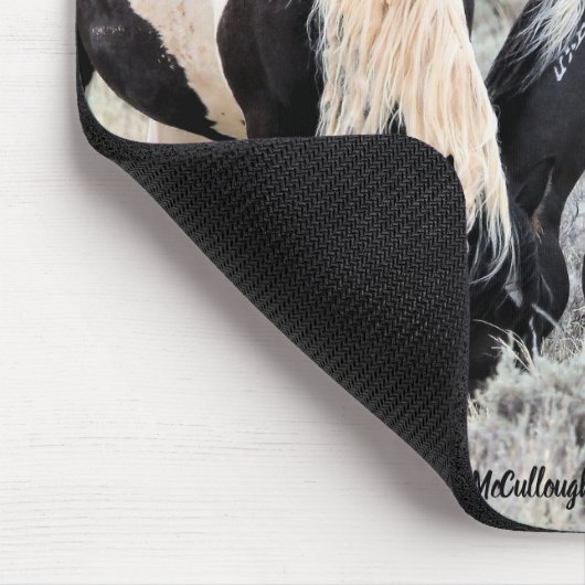 McCullough Peaks Wild Horses Mousepad (Ecke)