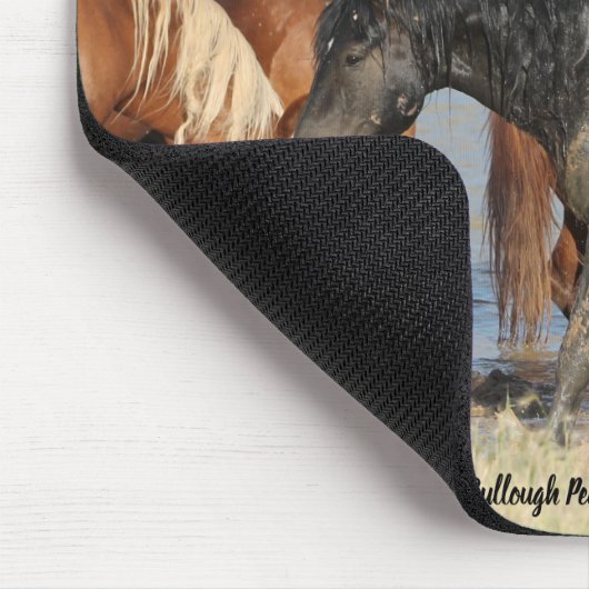 McCullough Peaks Wild Horses Mousepad (Ecke)