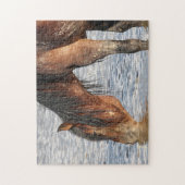 McCullough Peaks Wild Horses Puzzle (Vertikal)