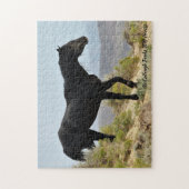 McCullough Peaks Wild Horses Puzzle (Vertikal)