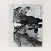 McCullough Peaks Wild Horses Puzzle (Vertikal)