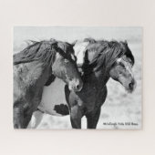 McCullough Peaks Wild Horses Puzzle (Horizontal)