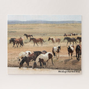 McCullough Peaks Wild Horses Puzzle