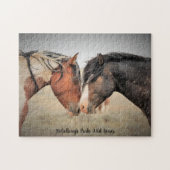 McCullough Peaks Wild Horses Puzzle (Horizontal)