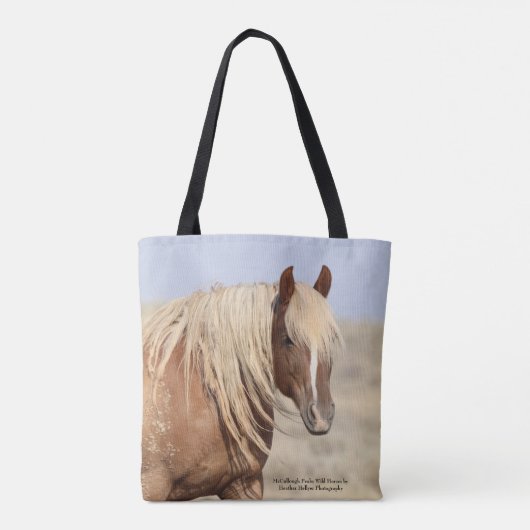 McCullough Peaks Wild Horses Tasche (Rückseite)