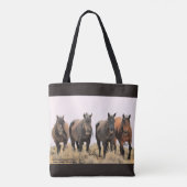 McCullough Peaks Wild Horses Tasche (Rückseite)